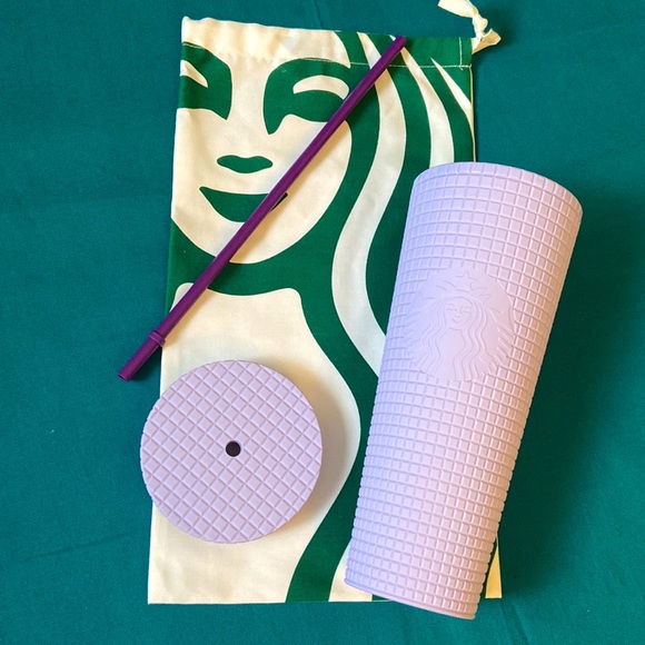 Starbucks Lilac Grid Venti Tumbler - Picture 2 of 2